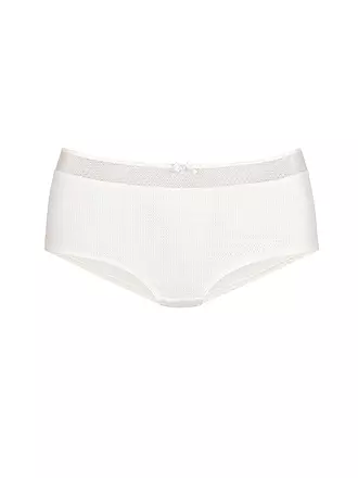 LASCANA | Panty PERFECT BASIC cream | dunkelgrün
