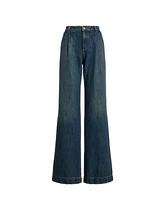 LAUREN RALPH LAUREN | Jeans Wide Leg KIRAHN | dunkelblau