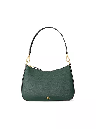 LAUREN RALPH LAUREN | Ledertasche - Henkeltasche DANNI 26 Medium | dunkelgrün