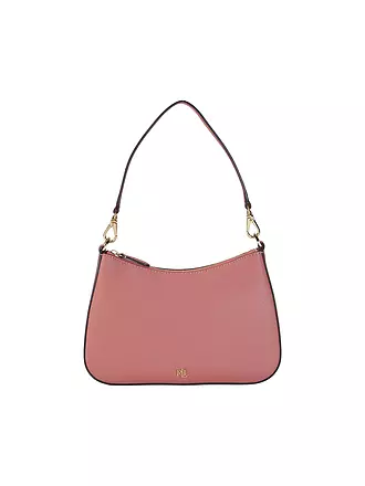 LAUREN RALPH LAUREN | Ledertasche - Henkeltasche DANNI 26 Medium | dunkelgrün