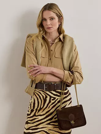 LAUREN RALPH LAUREN | Ledertasche - Mini Bag BRADLYN Small | braun