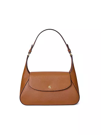 LAUREN RALPH LAUREN | Ledertasche - Schultertasche SCHYLA Medium | braun