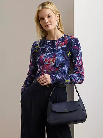 LAUREN RALPH LAUREN | Ledertasche - Schultertasche SCHYLA Medium | schwarz