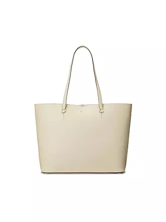 LAUREN RALPH LAUREN | Ledertasche - Shopper KARLY TOTE Large | creme
