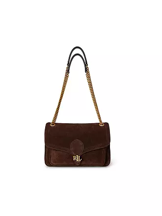 LAUREN RALPH LAUREN | Ledertasche - Umhängetasche BRADLYN Medium | braun