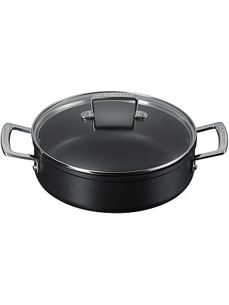 LE CREUSET | Alu-Schmorpfanne Antihaft Schwarz 24cm | schwarz