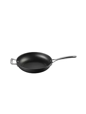 LE CREUSET | Aluminium-Antihaft hohe Pfanne mit Gegengriff 28cm | schwarz