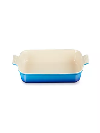 LE CREUSET | Auflaufform Tradition 32x24cm Meringue | blau