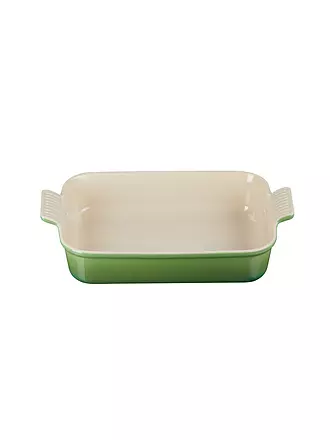 LE CREUSET | Auflaufform Tradition 32x24cm Ofenrot | grün