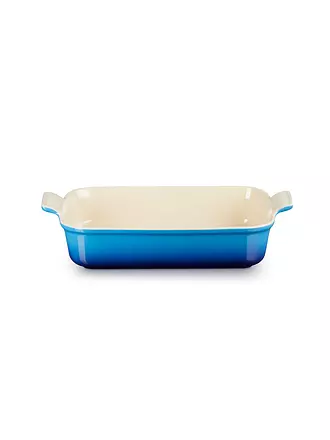 LE CREUSET | Auflaufform Tradition 32x24cm Ofenrot | blau