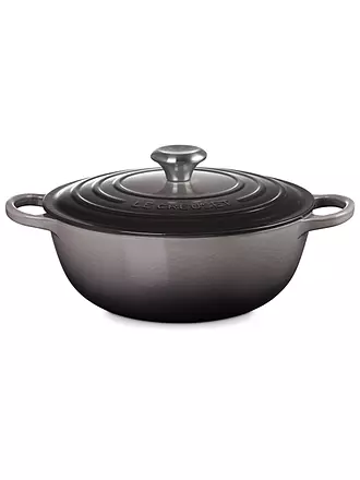 LE CREUSET | Bräter 28cm La Marmite SIGNATURE Nectar | grau