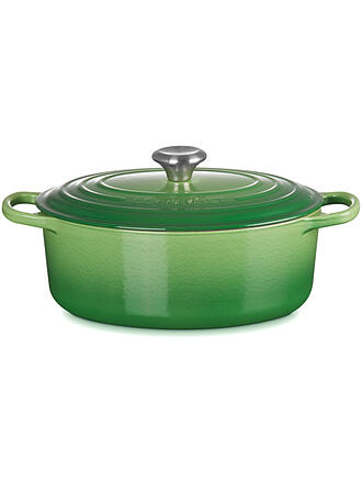 LE CREUSET | Bräter oval 29cm SIGNATURE Azure | grün