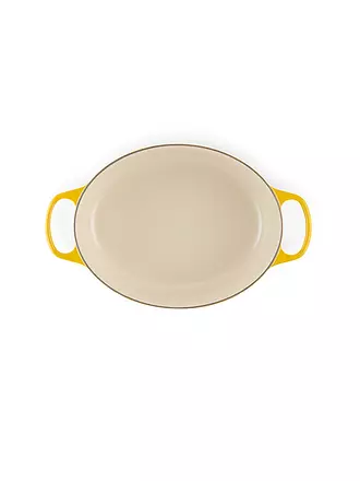 LE CREUSET | Bräter oval SIGNATURE 31cm Nectar | gelb