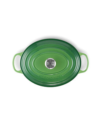 LE CREUSET | Bräter oval Signature 31cm Bamboo Green | grün