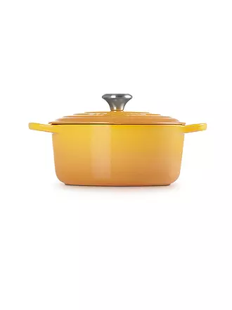 LE CREUSET | Bräter rund SIGNATURE 24cm Nectar | gelb