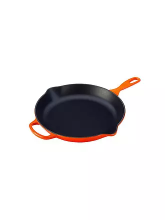 LE CREUSET | Brat- und Servierpfanne SIGNATURE 23cm Azure | orange