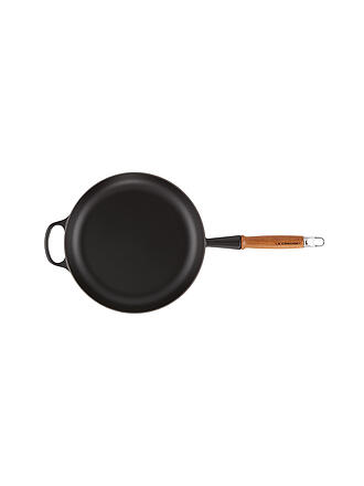 LE CREUSET | Bratpfanne Signature 28cm Schwarz | creme