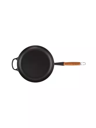 LE CREUSET | Bratpfanne Signature 28cm/2,6l Schwarz | hellgrau