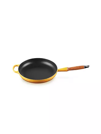 LE CREUSET | Bratpfanne Signature aus Gusseisen 28cm | gelb