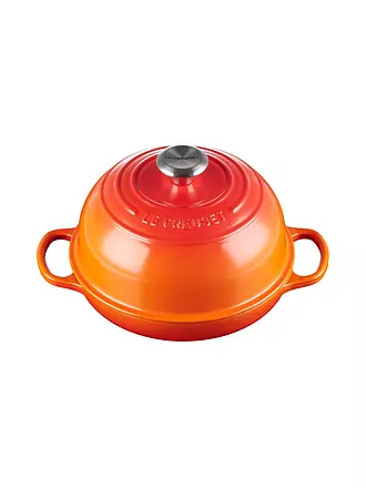 LE CREUSET | Brot Bräter aus Gusseisen 24cm/1,6l Ofenrot | schwarz