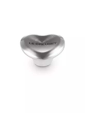 LE CREUSET | Deckelknopf Herz 4,7cm SIGNATURE Hellgold | silber
