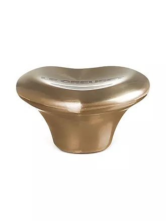 LE CREUSET | Deckelknopf Herz 4,7cm SIGNATURE Hellgold | silber