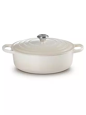 LE CREUSET | Gourmet-Bräter SIGNATURE 30cm Meringue | hellgrau