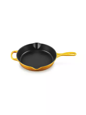 LE CREUSET | Hohe Brat- und Servierpfanne aus Gusseisen 26cm/2l Nectar | hellgrau