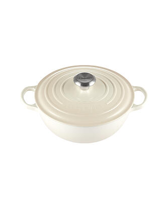 LE CREUSET | La Marmite - Familientopf Signature 24cm Meringue | rot