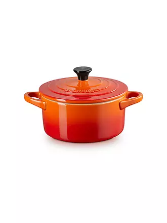LE CREUSET | Mini Cocotte 14cm/0,65l KLASSIK Meringue | orange
