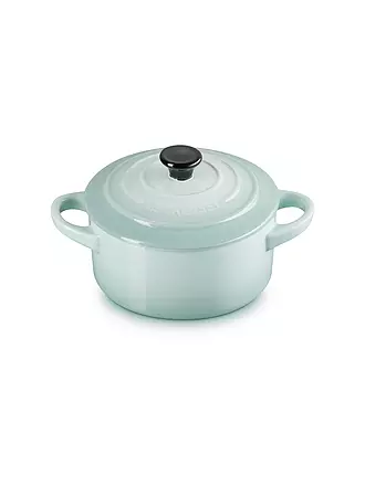 LE CREUSET | Mini-Cocotte POTERIE 10cm/0,2L Sea Salt | dunkelrot