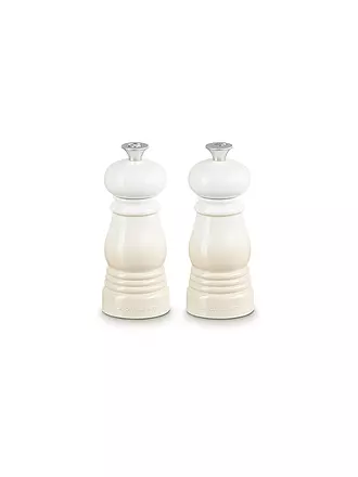 LE CREUSET | Mühlen-Set klein 12,5cm (Kirschrot) | creme