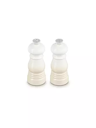 LE CREUSET | Mühlen-Set klein 12,5cm (Kirschrot) | creme