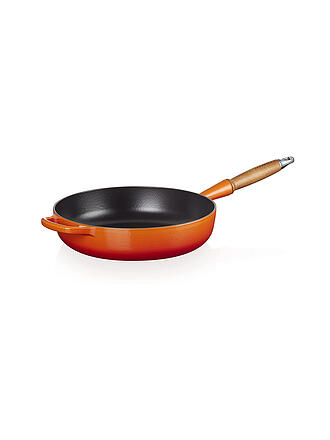 LE CREUSET | Sautepfanne Signature 28cm Ofenrot | blau