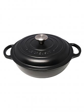 LE CREUSET | Stew Pot Signature 22cm Schwarz | rot