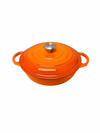 LE CREUSET | Stew Pot Signature 22cm Schwarz | orange