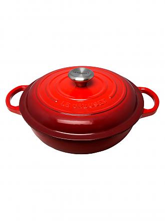 LE CREUSET | Stew Pot Signature 22cm Schwarz | rot