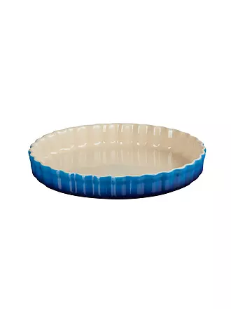 LE CREUSET | Tarteform Poterie 28cm Bamboo Green | blau