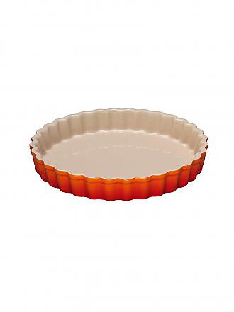 LE CREUSET | Tarteform Poterie 28cm Meringue | orange