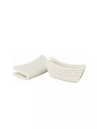 LE CREUSET | Topf Griffschutz 2er Meringue | hellgrau