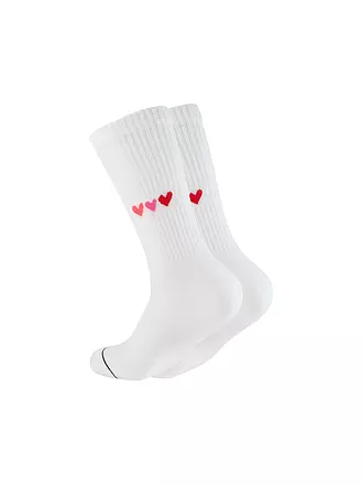 LE OOLEY | Socken ICON LOVE weiss | weiss