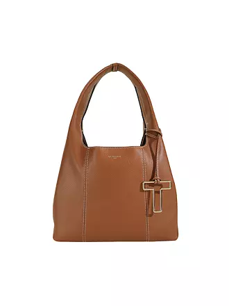 LE TANNEUR | Ledertasche - Hobo Bag JULIETTTE Medium | camel