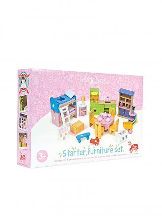 LE TOY VAN | Puppenhausmöbel - Starter Möbel-Set | transparent