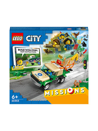 LEGO | City - Tierrettungsmissionen 60353 | keine Farbe