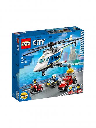 LEGO | City - Verfolgungsjagd mit dem Polizeihubschrauber 60243 | bunt