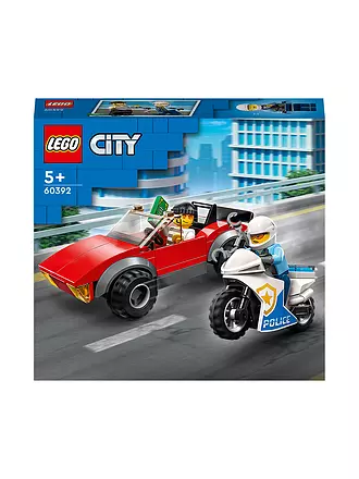 LEGO | City - Verfolgungsjagd mit dem Polizeimotorrad 60392 | keine Farbe
