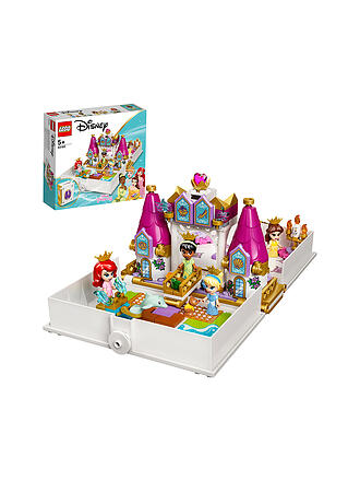 LEGO | Disney - Märchenbuch Abenteuer mit Arielle, Belle, Cinderella und Tiana 43193 | keine Farbe