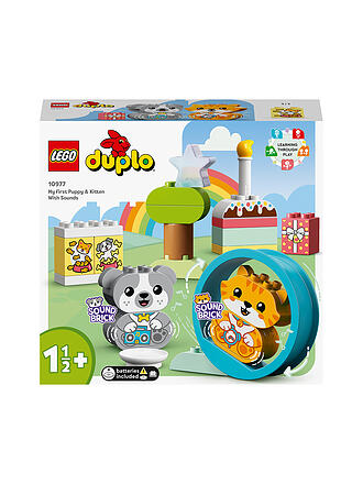LEGO | Duplo - Mein erstes Hündchen & Kätzchen – mit Ton 10977 | keine Farbe
