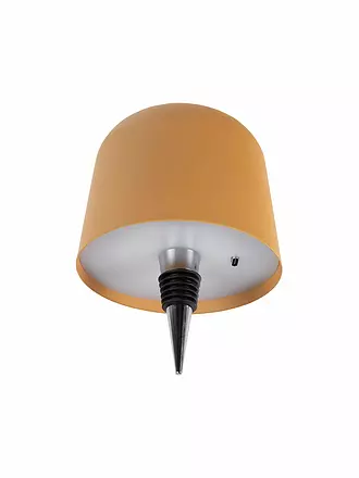 LEITMOTIV | LED Flaschenlampe CONE HAT Classic Blue | gelb