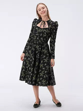 LENA HOSCHEK | Midikleid MADAME | dunkelgrün